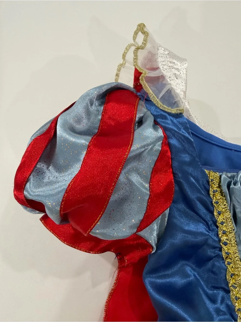 Classic Princess Yellow & Blue Kids Costume Dress